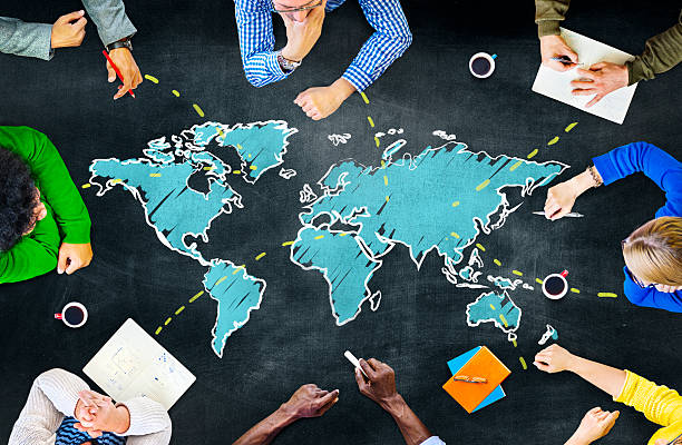 istock Group of People Blackboard Global Communications Concept 529209991