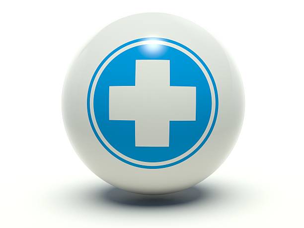 istock First aid medical cross sign. 3d render illustration. 529219913
