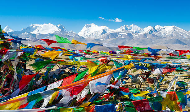 istock View of the Himalayan mountains. Tibet 529220037