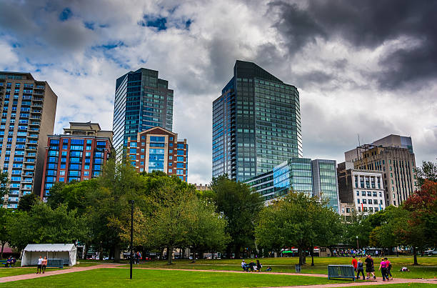 istock The Boston skyline seen from the Boston Common. 529221647