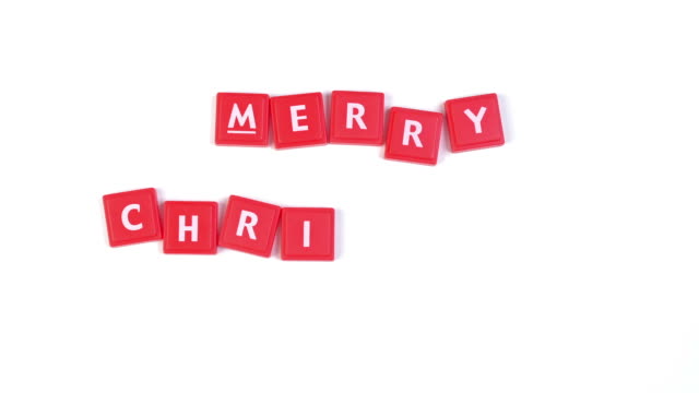 Word Movie Serials - Merry Christmas Happy New Year