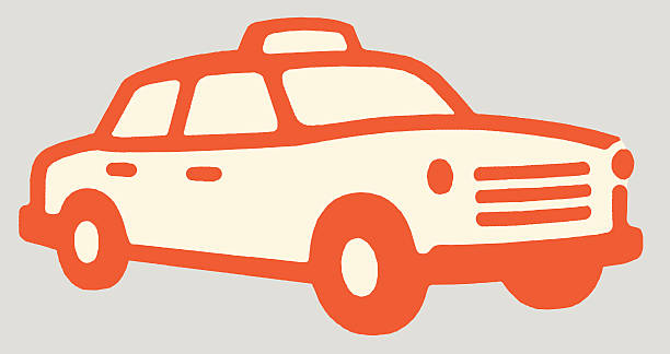 illustrazioni stock, clip art, cartoni animati e icone di tendenza di taxicab - taxi