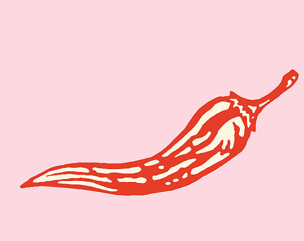 胡椒 - chili pepper illustrations点のイラスト素材／クリップアート素材／マンガ素材／アイコン素材