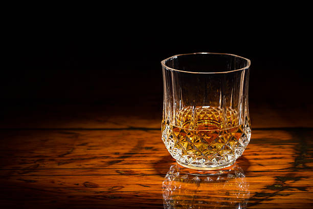 istock Whisky and Wood in Spotlight 529223623