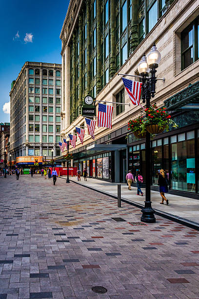 istock The Downtown Crossing shopping district in Boston, Massachusetts 529223713