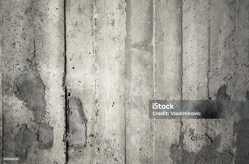 Wall gray concrete background Grey old cracked white wall texture, concrete cement background, vertical strip traces of boards Abstract Stock Photo