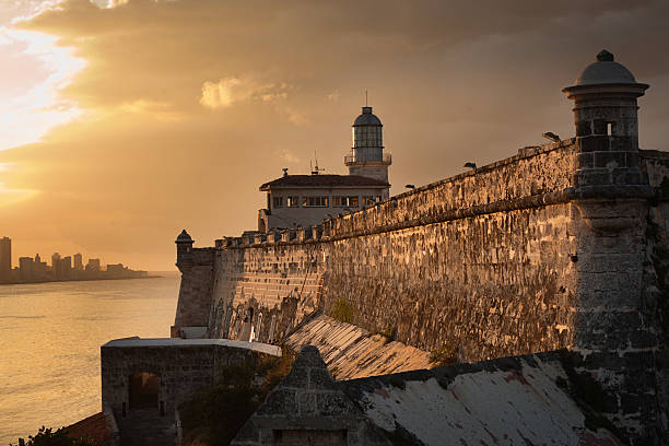 istock Havana City Skyline Sunset from Morro Castle Cuba 529235857