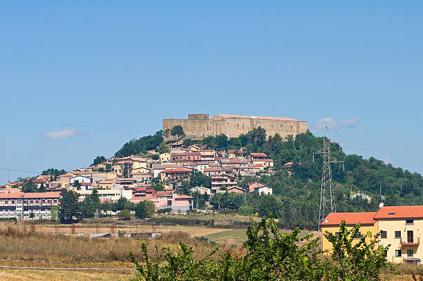 istock Panoramic view of Lagopesole. Basilicata. Italy. 529238439