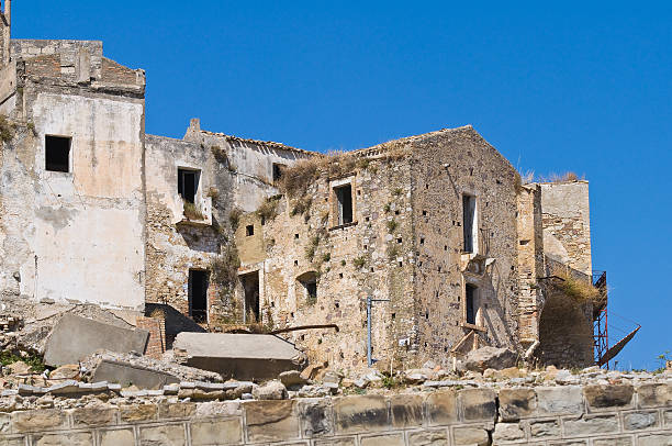 istock Panoramic view of Craco. Basilicata. Italy. 529238731