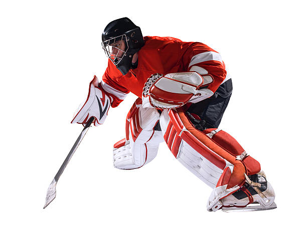 istock Hockey goalie isolated 529239019