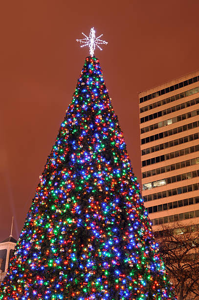 istock Christmas Tree in Downtown Philadelphia 529239275