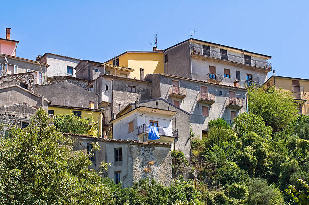 istock Panoramic view of Viggianello. Basilicata. Italy. 529241473