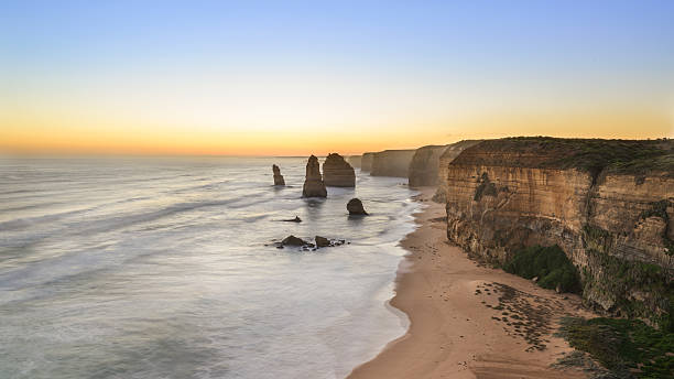 istock Twelve Apostles sunset. Great Ocean Road, Victoria, Australia. 529250799