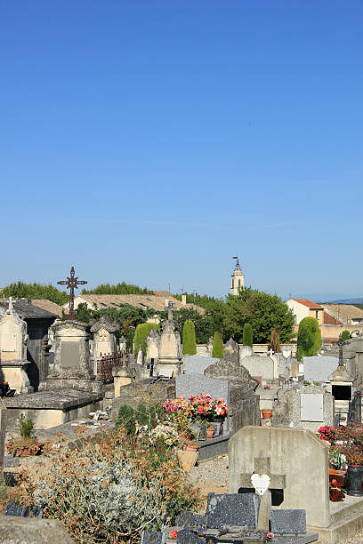 istock Old cemetery in the Provence 529253493
