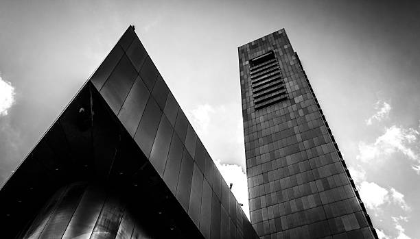 istock Looking up at a tall building in Boston, Massachusetts 529256105