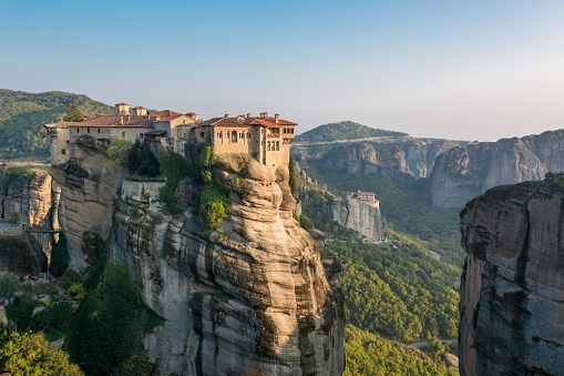 Monastery of Roussanou, UNESCO world heritage Meteora, Greece