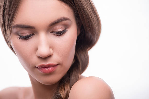 istock Beautiful  girl expresses  different emotions 529275233