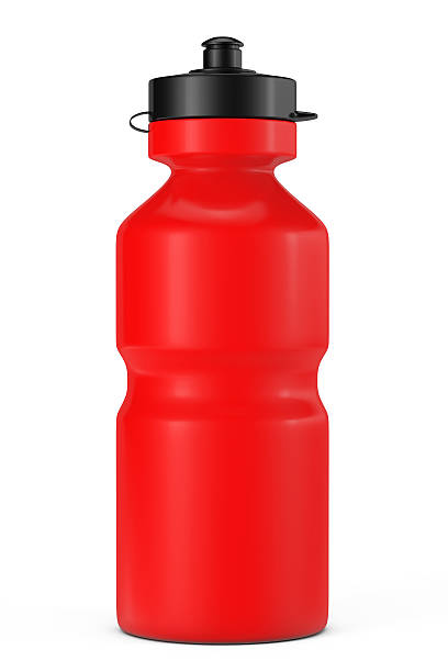 istock Red Sport Plastic Water Bottle 529277129