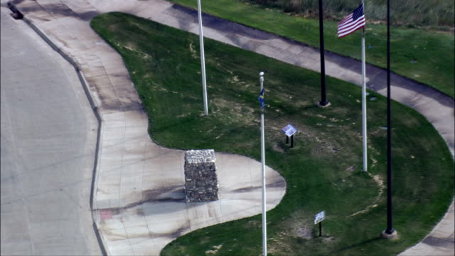 Verendrye Monument  - Aerial View - South Dakota, Stanley County, United States