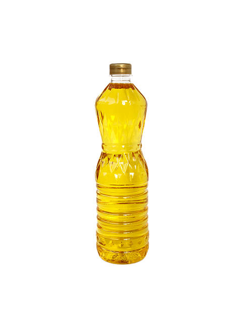 istock Bottle of Palm kernel Cooking Oil, isolated on white background 529312301