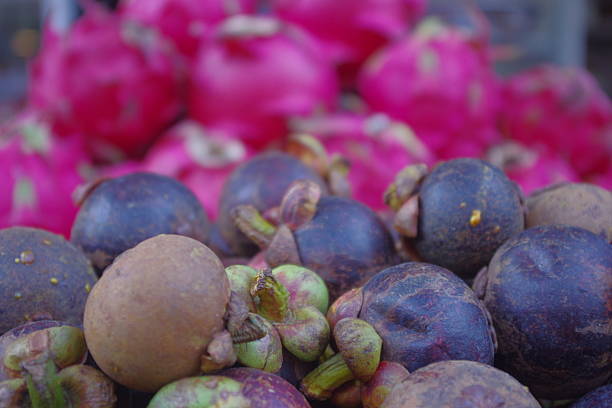 istock Tropical fruit at streetmarket 529312493