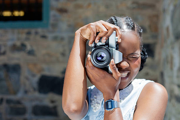 istock African female enjoying photography. 529313665
