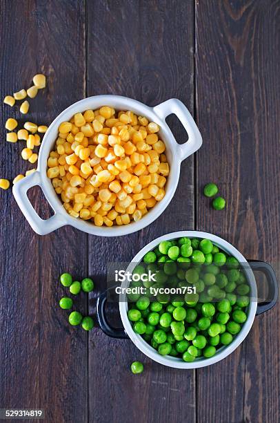 Corn And Peas Stock Photo - Download Image Now - Corn, Corn - Crop, Green Pea