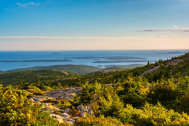 istock Evening view from Caddilac Mountain in Acadia National Park, Mai 529314991