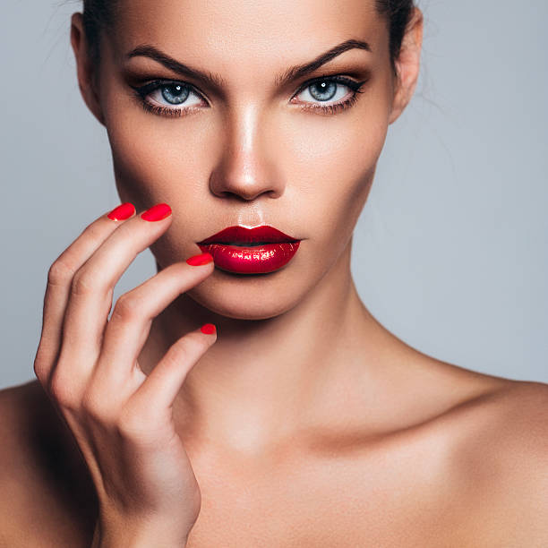 istock Studio shot of young beautiful woman 529315629