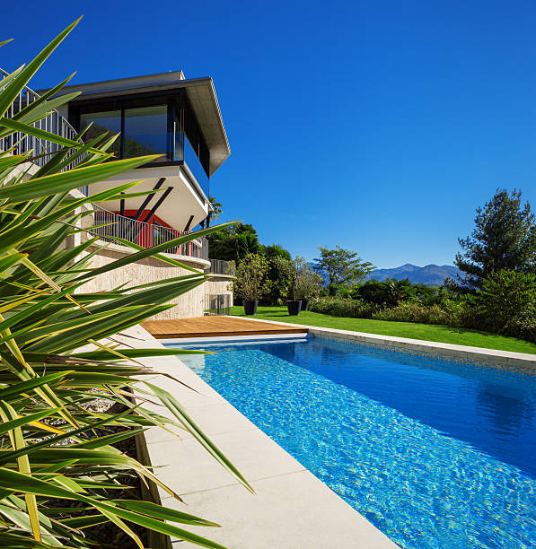 istock New architecture, beautiful modern house 529315969