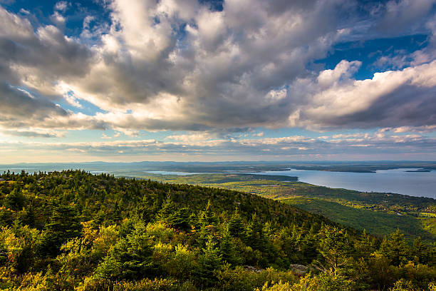 istock Evening view from Caddilac Mountain in Acadia National Park, Mai 529316251