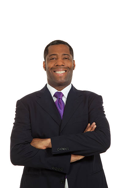 istock Portrait african man on white background 529316891
