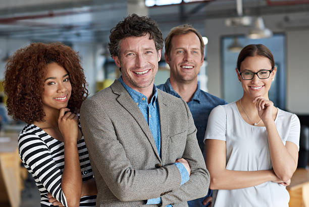 istock Strong team of diverse professionals 529324797