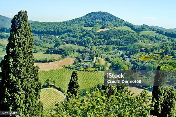 Tuscany Landscape Stock Photo - Download Image Now - Architecture, Cityscape, Europe