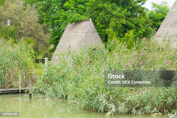 Traditional Fishing Cabin Venice Italy Stock Photo - Download Image Now - Animal Wildlife, Beauty In Nature, Blue