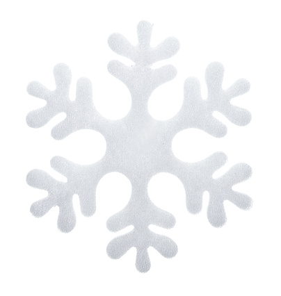 snowflake Isolated on white background