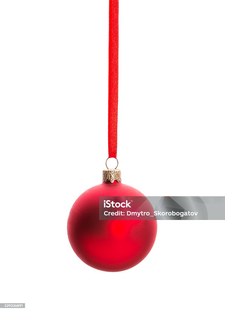 Christmas Ball Stock Photo - Download Image Now - Christmas Ornament, String,  Red - iStock