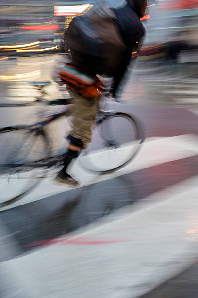 istock Man cycling at toronto 529329117