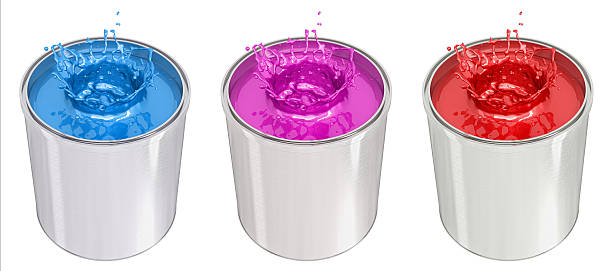 istock Bucket with color paint 529330847