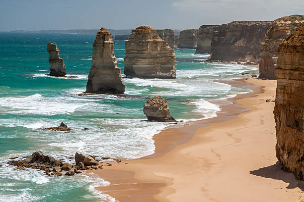 istock Horizontal scenic view of The Twelve Apostles in daylight 529331141