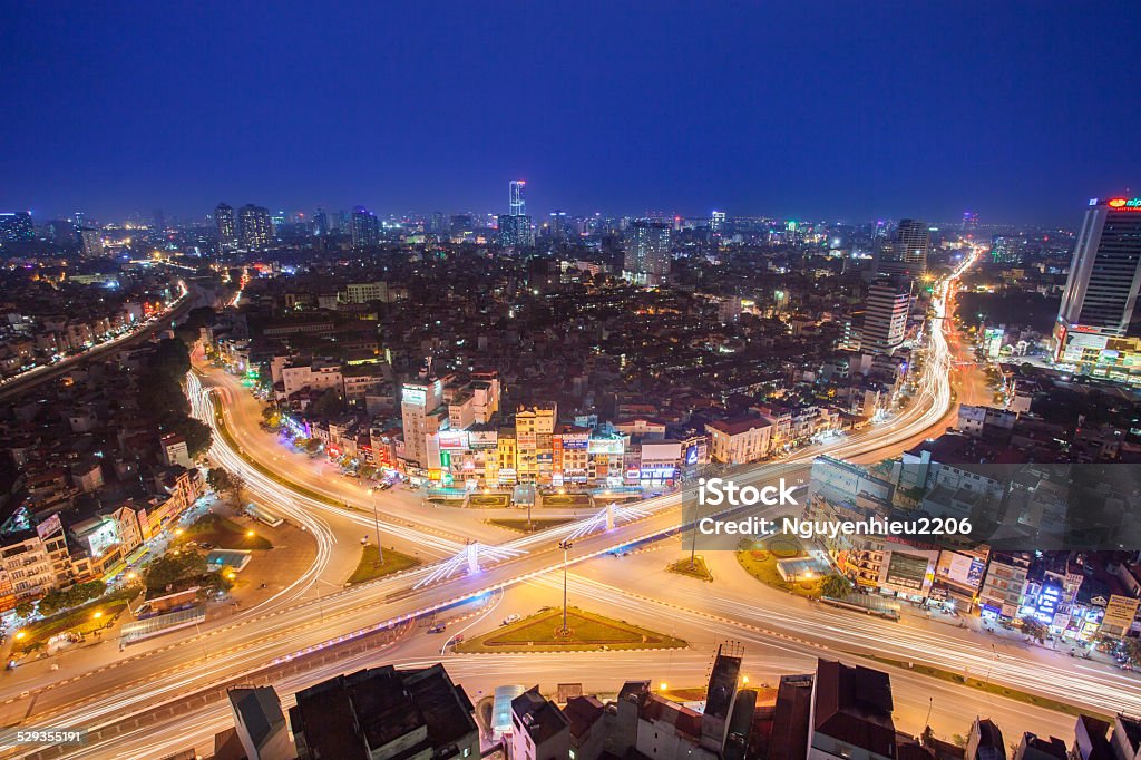 Cityscape Cityscape at twilight Apartment Stock Photo