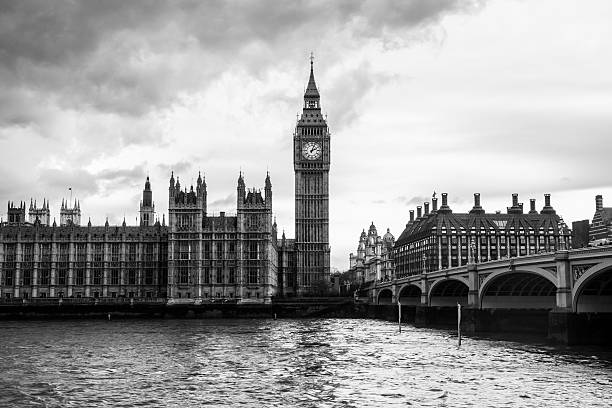 istock London in Black and White - The Big Ben 529355215
