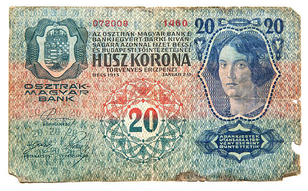 istock Historical paper money from Austria-Hungary 529355333