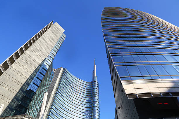 istock Contemporary buildings in Milan, Italy 529355901