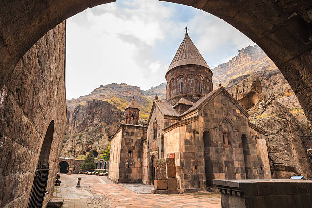 geghardavank - monastery ストックフォトと画像