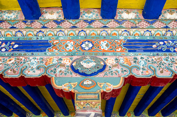 istock Tibetan roof decoration, 529367061