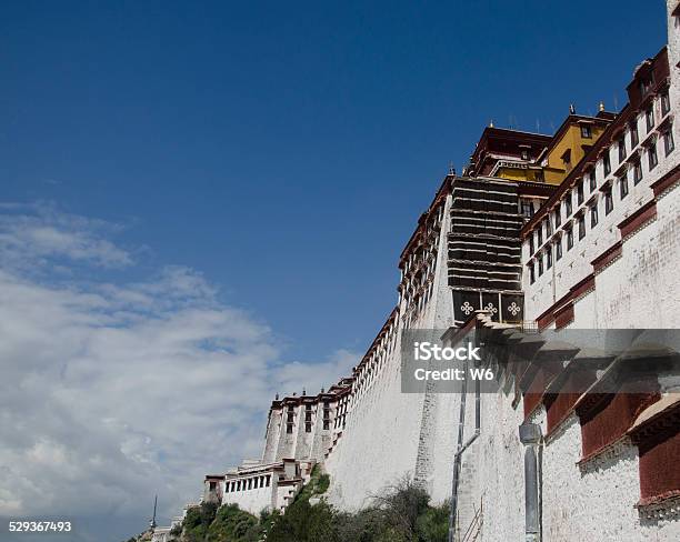 Potala Palace In Tibet Stock Photo - Download Image Now - Ancient, Architecture, Asia