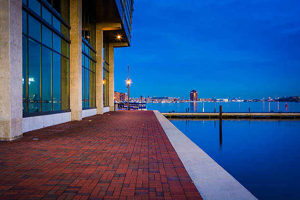 istock Waterfront building at twilight in Fells Point, Baltimore, Maryl 529368149