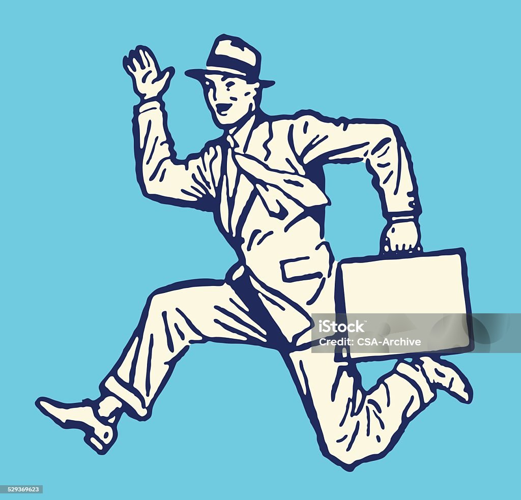 Man Running and Waving http://csaimages.com/images/istockprofile/csa_vector_dsp.jpg Activity stock vector