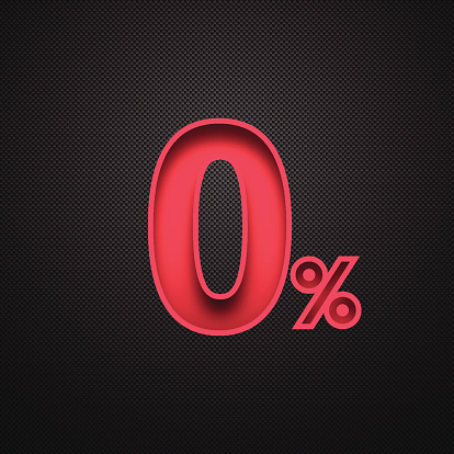 Zero percent off. Discount 0%. 
